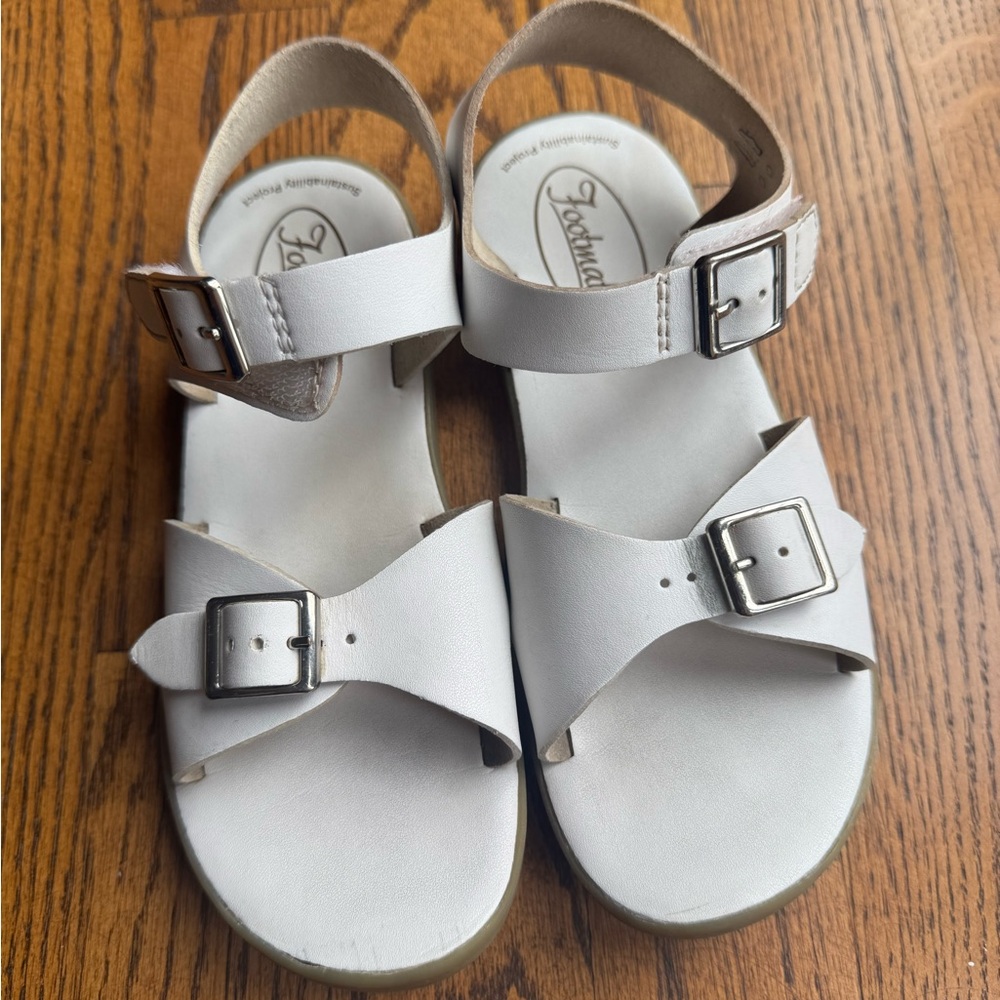 Footmates Sandals, white, size 1